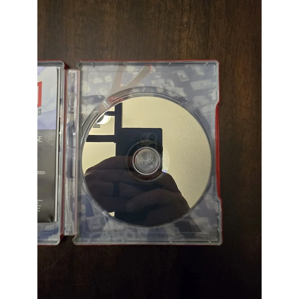 Marvel Spider Man Rare Steelbook Steel book PS4 Size EXCELLENT CONDITION